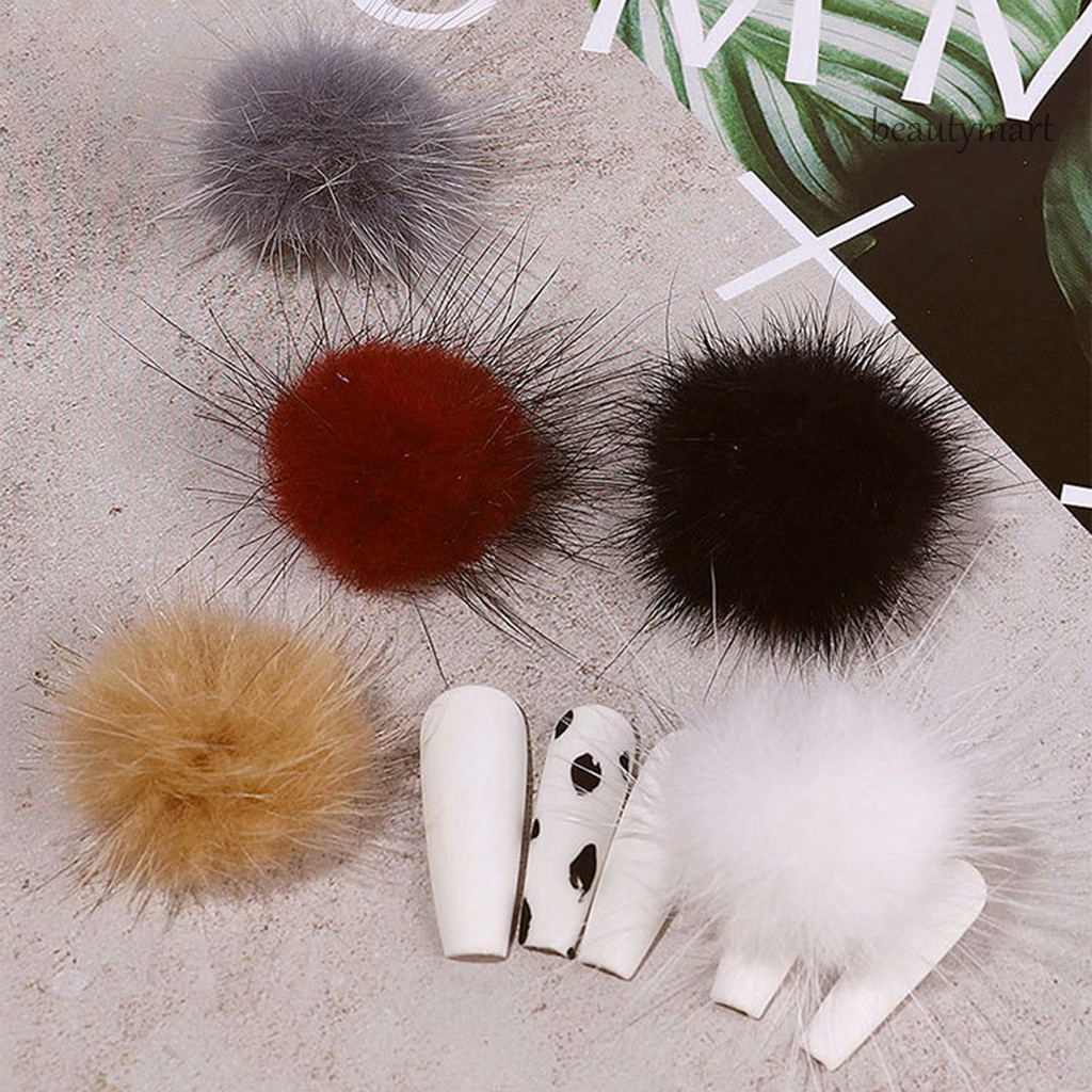 [Hàng mới về] Cục bông trang trí móng tay xinh xắn