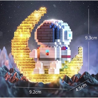 Lego 3D phi hành gia có đèn phát sáng