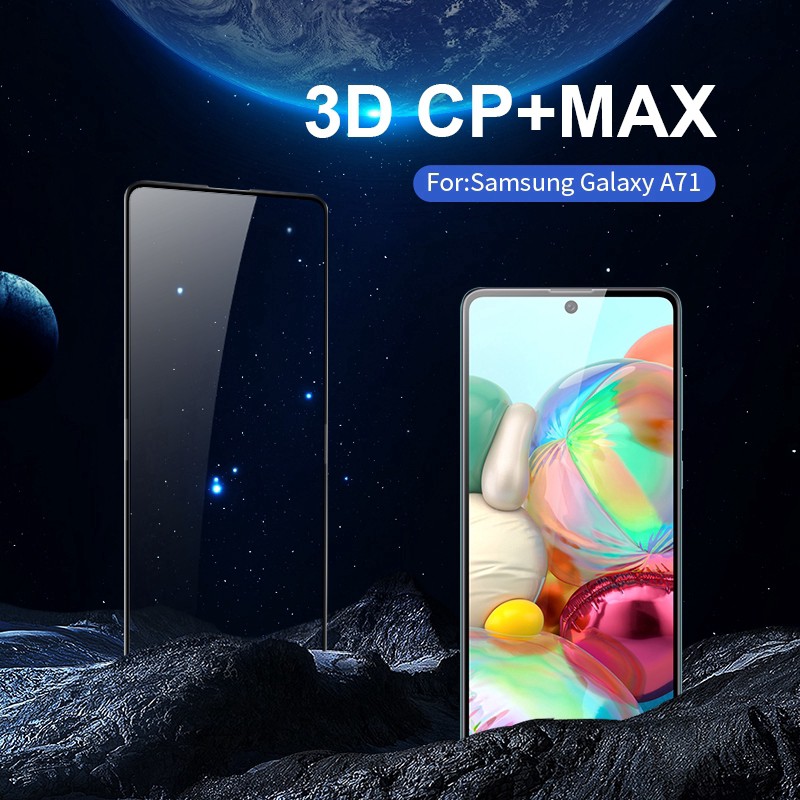 Kính Cường Lực Nillkin 3D CP+ Max cho Samsung Galaxy A71 / M51 / Note 10 Lite
