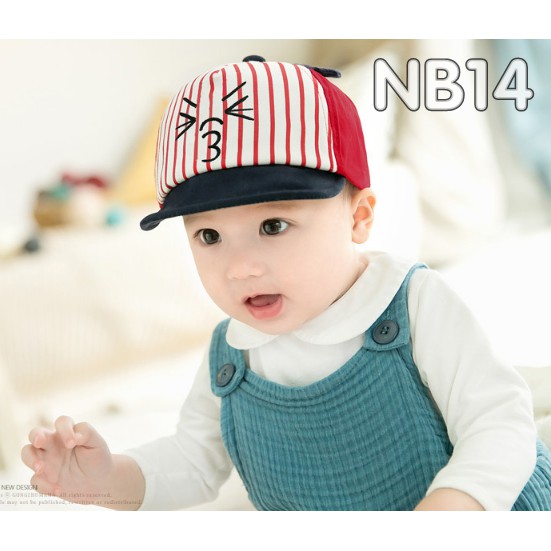 [Nhiều màu] Nón cho bé 6-18 tháng NB14