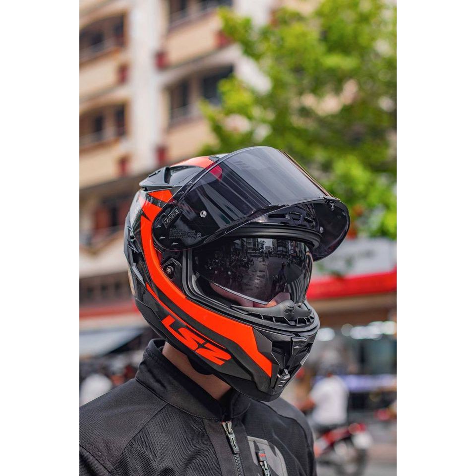 MŨ BẢO HIỂM FULLFACE LS2 CHALLENGER HPFC FF327 HÀNG CHÍNH HÃNG - SPID.VN