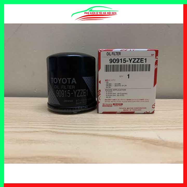 Lọc dầu, lọc nhớt động cơ cho xe Toyota Vios, Yaris, Altis, Wigo, Camry Mã 90915-YZZE1
