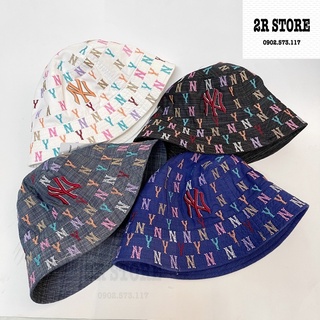 nón bucket NY thêu xịn thời trang nam nữ