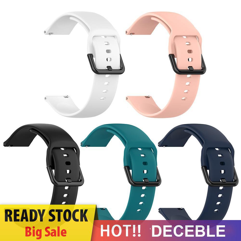 Deceble Silicone Watch Band Bracelet Strap for Samsung Galaxy Watch Active R500 S