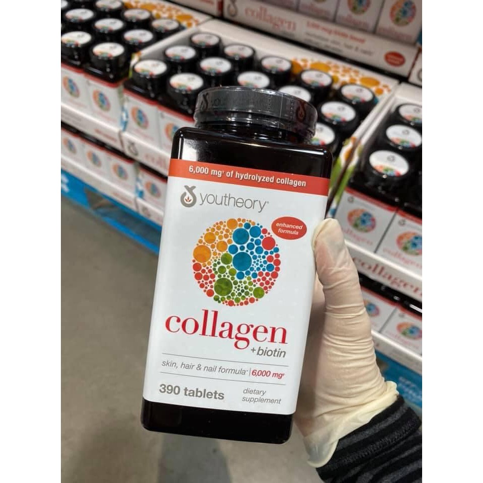 Collagen Youtheory loại 390 viên