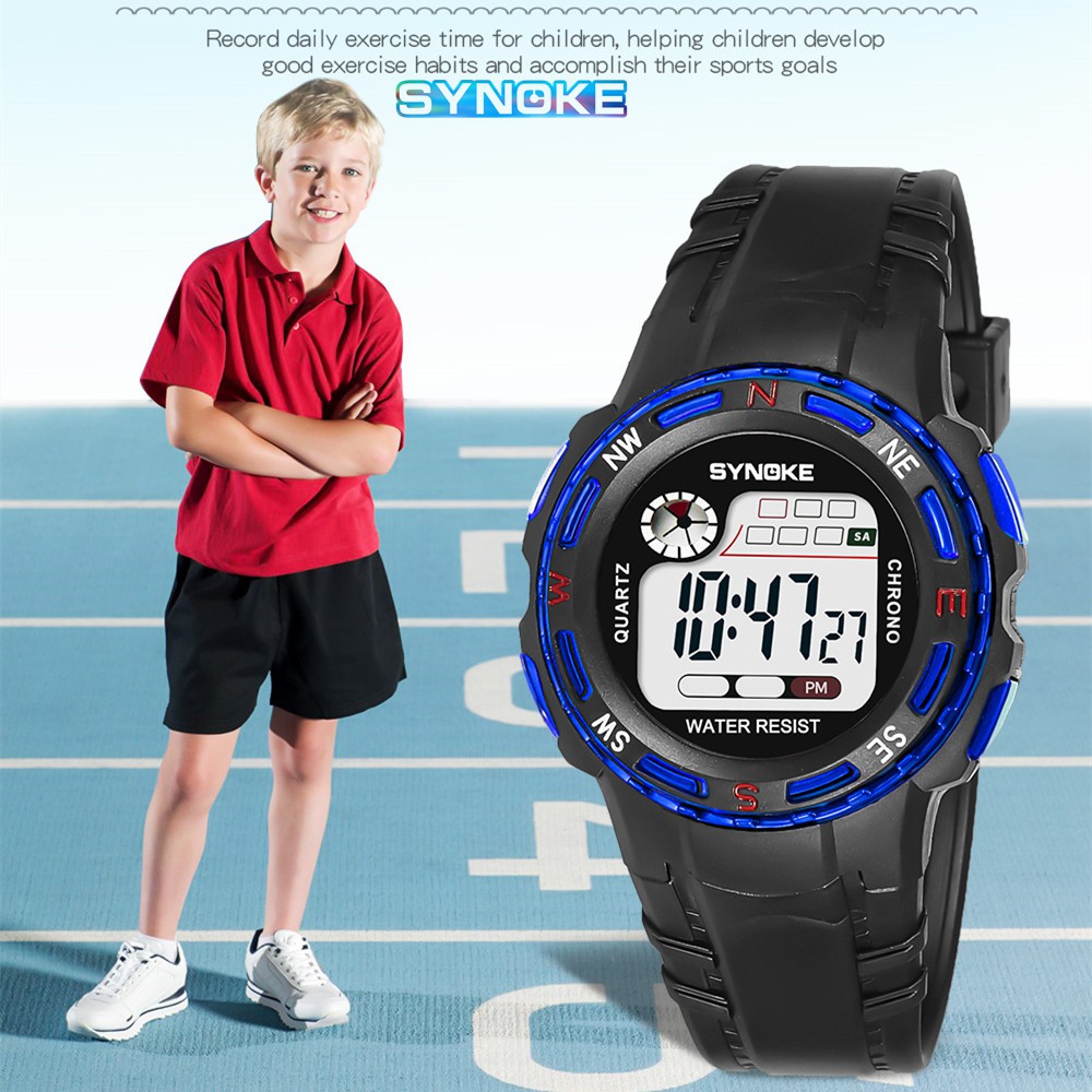 [Mã FAMAYFA2 giảm 10K đơn 50K] Đồng hồ trẻ em thể thao Synoke 99539 | BigBuy360 - bigbuy360.vn