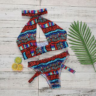 Bikini Boho set halter