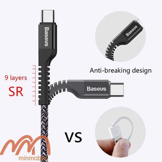 Cáp Type C Chống Đứt Gãy Anti Break Baseus