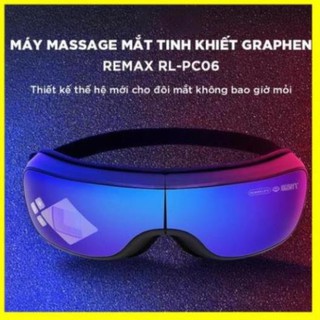 Máy massage mắt cầm tay thông minh remax rl-pc06, máy masage mắt cao cấp, mẫu mới siêu hot, bảo hành 1 năm
