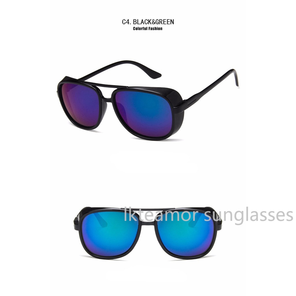 Kính mát gọng sắt phong cách cổ điển cho nam