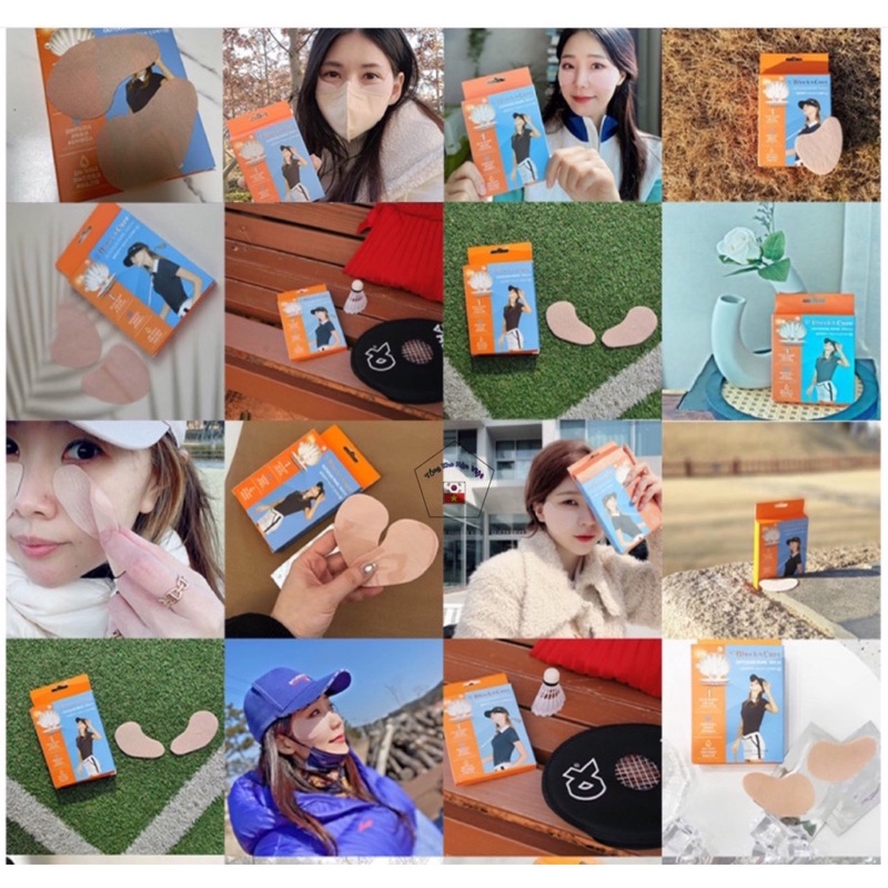 Miếng dán gò má ngọc trai golf chống tia UV Hàn Quốc