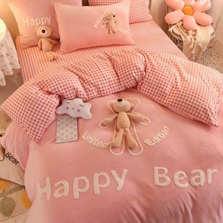 CHĂN GA NỈ GẤU HAPPY BEAR