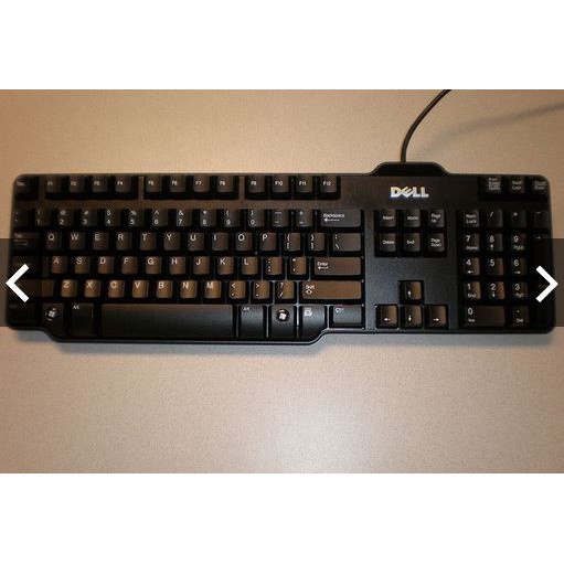 Bàn phím máy tính Dell 8115 có dây mới móp hộp giá thanh lý, phím gõ êm siêu nhạy cổng usb hana668