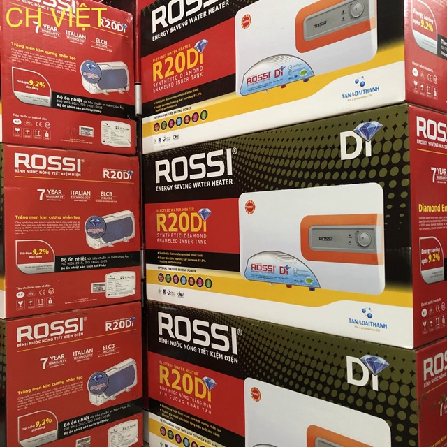 Bình nóng lạnh Rossi RDI20SL (20L) tiết kiệm điện