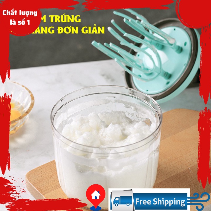 Dụng cụ đánh trứng Mini - Dụng Cụ Làm Bánh Thông Minh Tiện Lợi