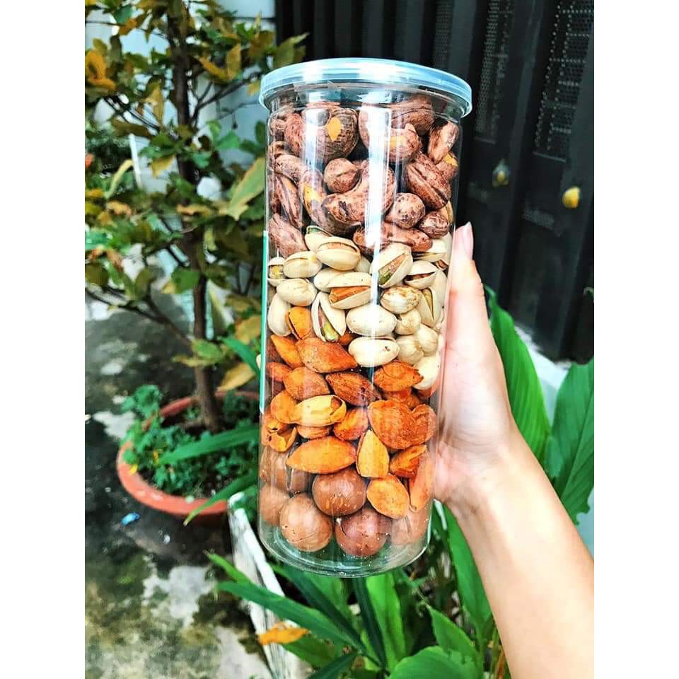 Mixed Nuts 4 in 1😽 Hạt Nhập Khẩu Ăn Vặt Giàu Dưỡng Chất 500g