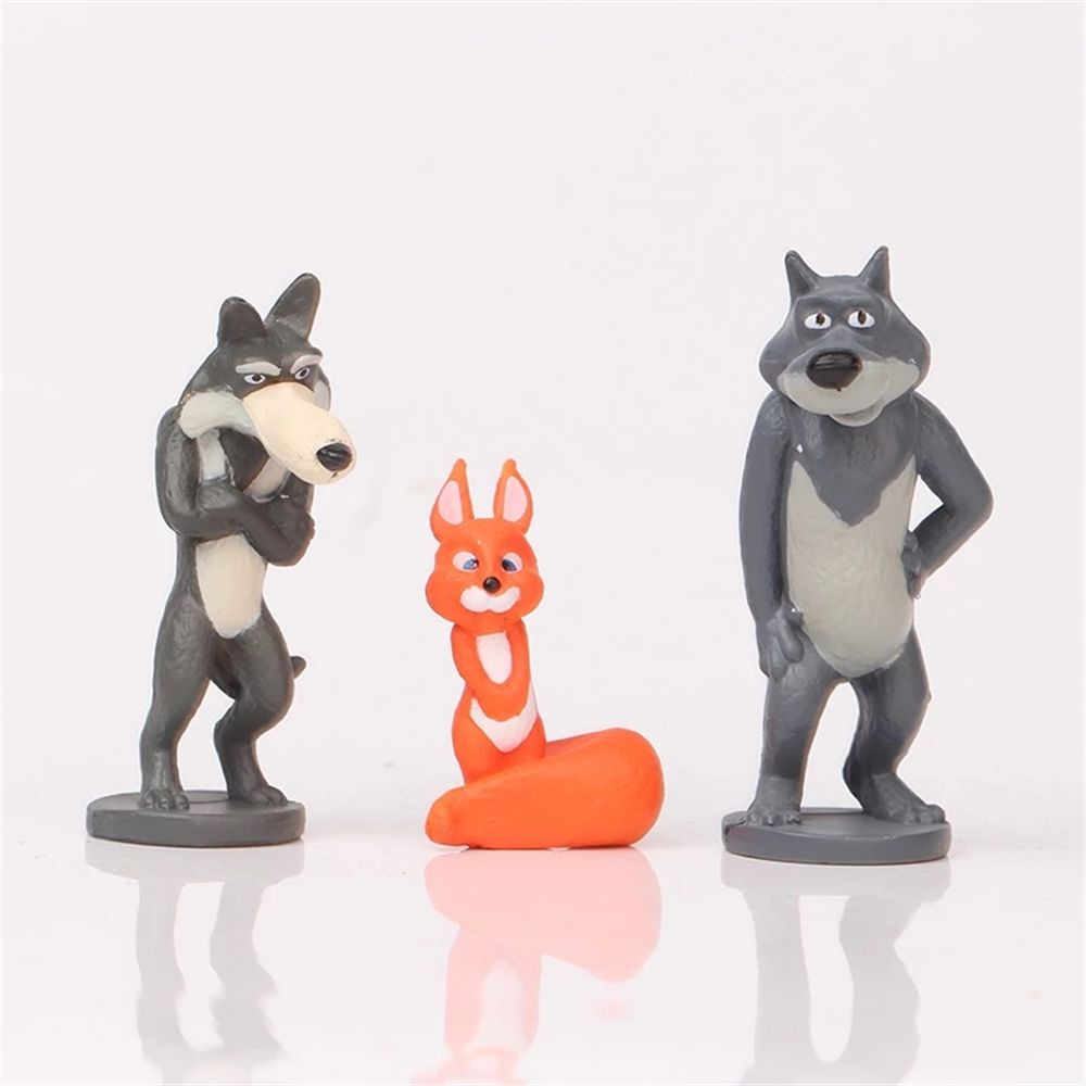 Set 10 mô hình đồ chơi nhân vật Masha và The Bear 4-6cm bằng PVC