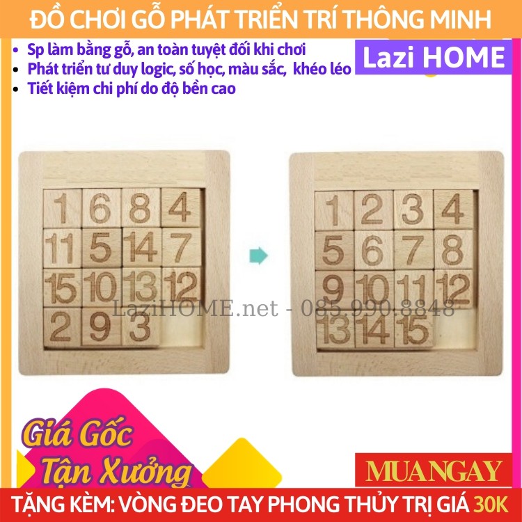 [MUA 1 ĐƯỢC 2] do choi tre em, đồ chơi trẻ em Ma Trận Số Lazi HOME - Tặng kèm vòng đeo tay phong thủy trị giá 30k