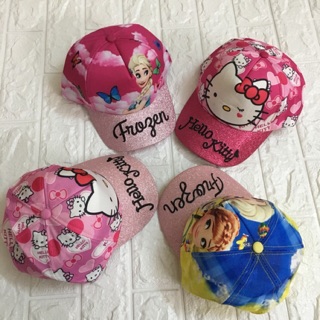 Mũ nón kết cho bé gái - mũ Hello kitty cho bé từ 2 tuổi đến 8 tuổi Hotkv