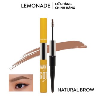 Chì kẻ mày Lemonde Dual Eyebrow