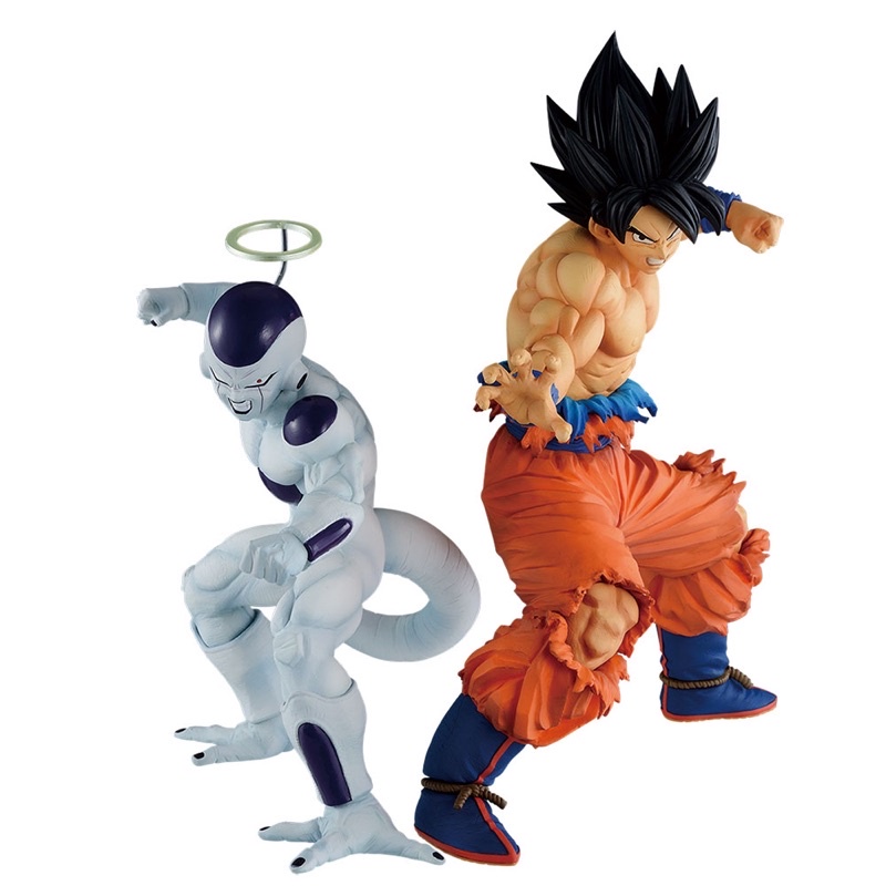 Mô hình Dragon Ball - Frieza & Songoku Ichiban Kuji Masterlise Figure chính hãng Bandai