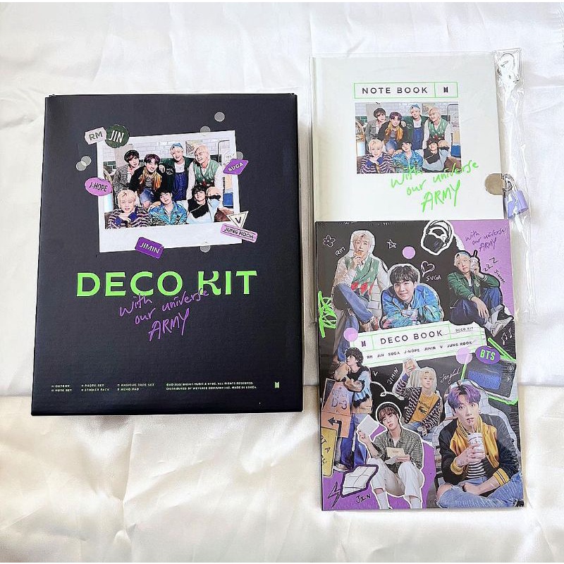 Tách lẻ bộ Deco Kit của BTS 2022