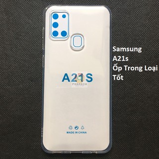 Ốp lưng silicon dẻo trong suốt SamSung Galaxy A21s Hàng Loại 1