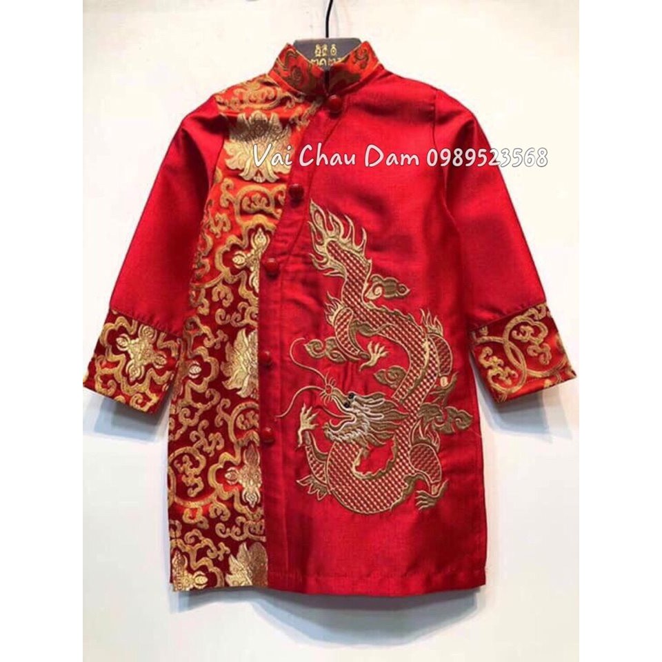 Áo dài cách tân bé trai