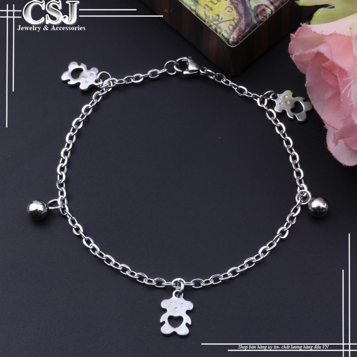 Lắc tay hình con gấu nhỏ xinh