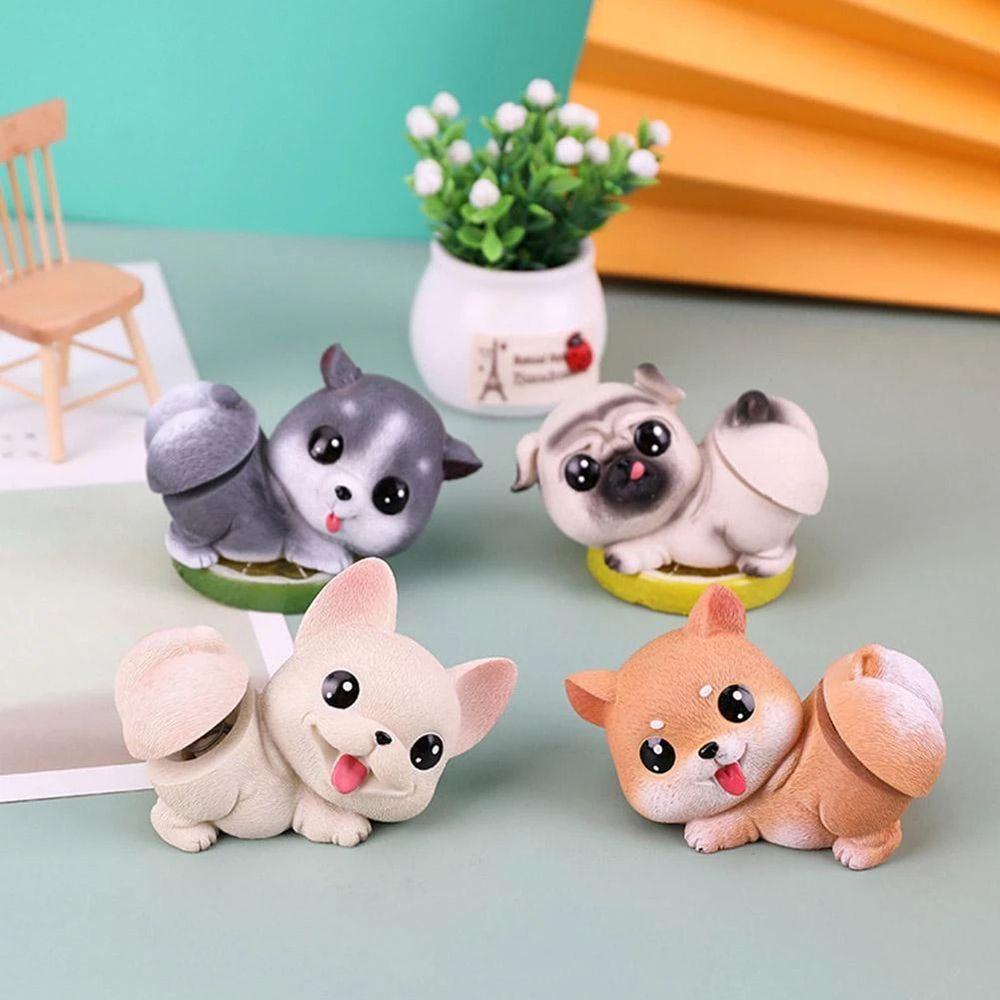 Đồ trang trí Chú Chó Lắc Lư Hoạt Hình 3D Sáng Tạo Trang Trí Xe Hơi