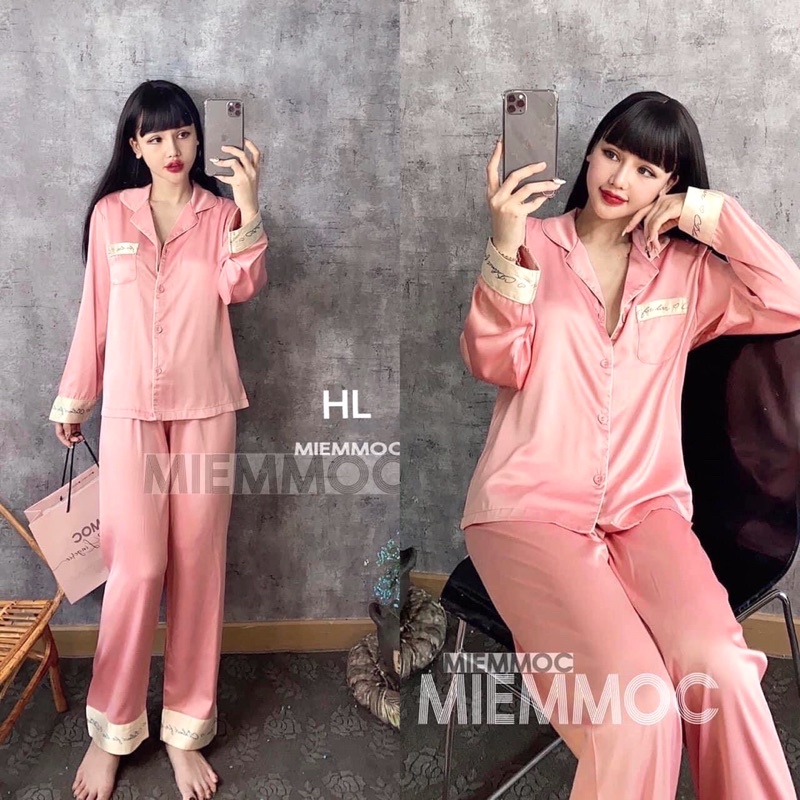 BỘ PIjAMA LỤA DÀI TAY ( nhiều màu) | BigBuy360 - bigbuy360.vn