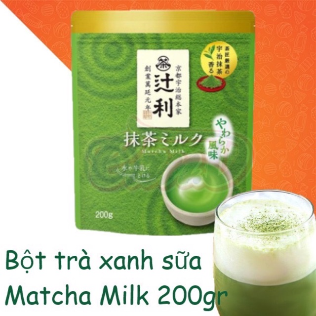 Bột trà xanh sữa Matcha Milk 200gr