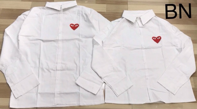 Áo sơ mi thêu tim BNG0319 | BigBuy360 - bigbuy360.vn