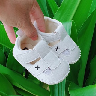 Giầy tập đi sơ sinh cho bé trai size 0-12m
