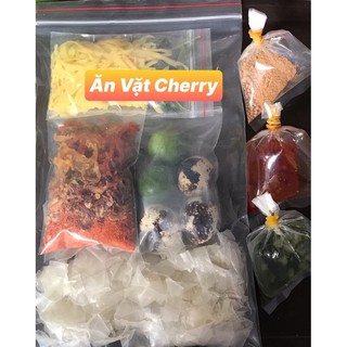 ✅Bánh tráng tự trộn Thập Cẩm _ túi zip ( bánh tráng loại ngon độc quyền )