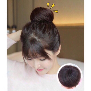 tóc giả búi củ tỏi