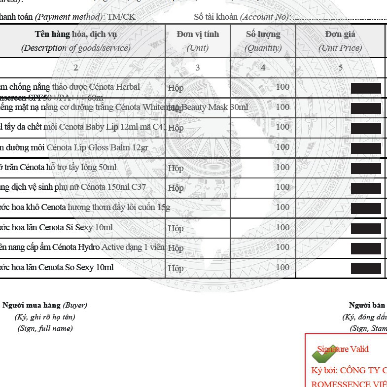 Kem chống nắng thảo dược Cenota Herbal Sunscreen