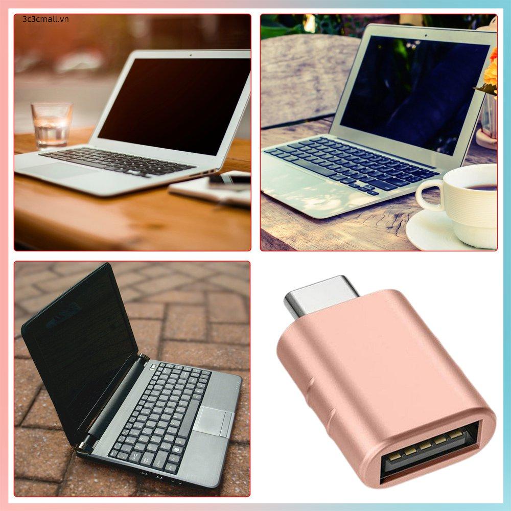 2 Pieces Portable USB3.0 A Female To C Male Transfer Interface Card Reader Notebook Computer Converter