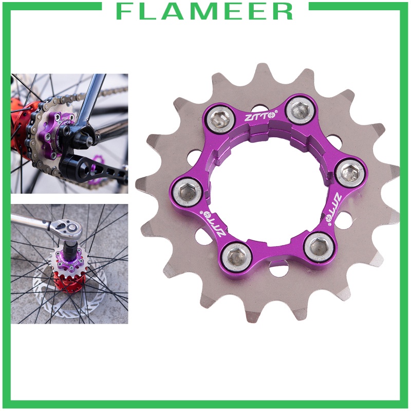 Steel Single Speed Cassette Cog MTB Fixed Gear Bike Bicycle Adapter 10/11S HG Hub Freehub Freewheel Lockring Refit Parts Component