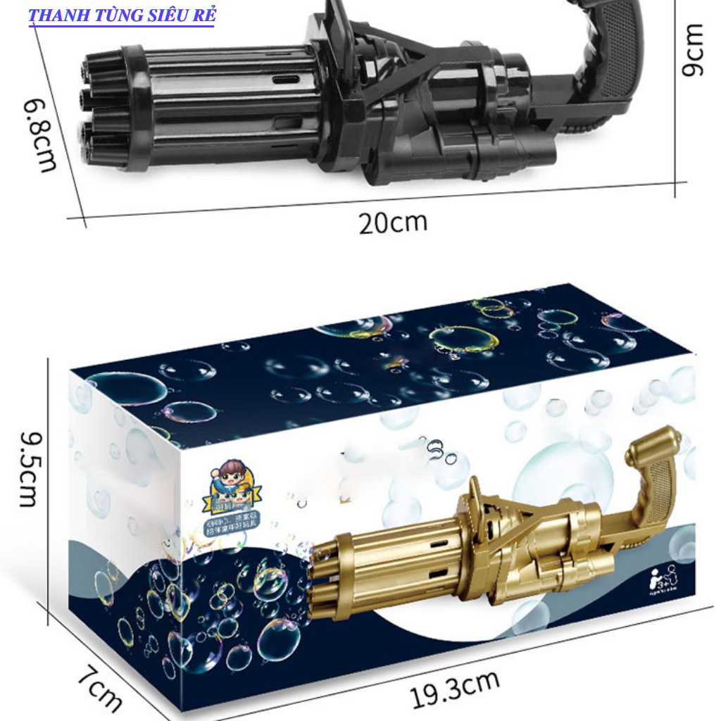 Súng Bắn Bong Bóng🌷FREESHIP 🌷Súng Thổi Bong Bóng Xà Phòng Ngoài Trời Cho Trẻ Em