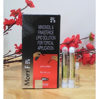 Combo Morr F5% Hỗ Trợ Mọc Tóc Hói Nhanh Minoxidil & Finasteride + LCLT + RETINOL + PEO 1,2ML