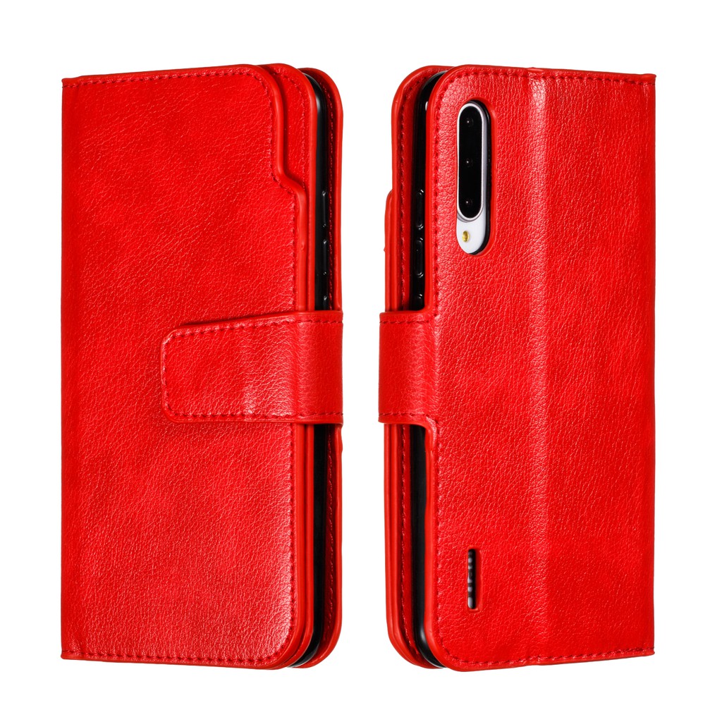 ốp Xiaomi Mi A3 Case Bao da 8 9 Lite CC9 CC9e Redmi 6 6A Note 4 4X Flip Cover Leather Wallet 9 Card Slot TPU Bumper lưng