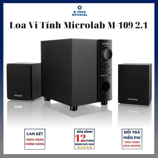 Loa Vi Tính Microlab M-109 2.1 - Hàng Chính Hãng BH thumbnail