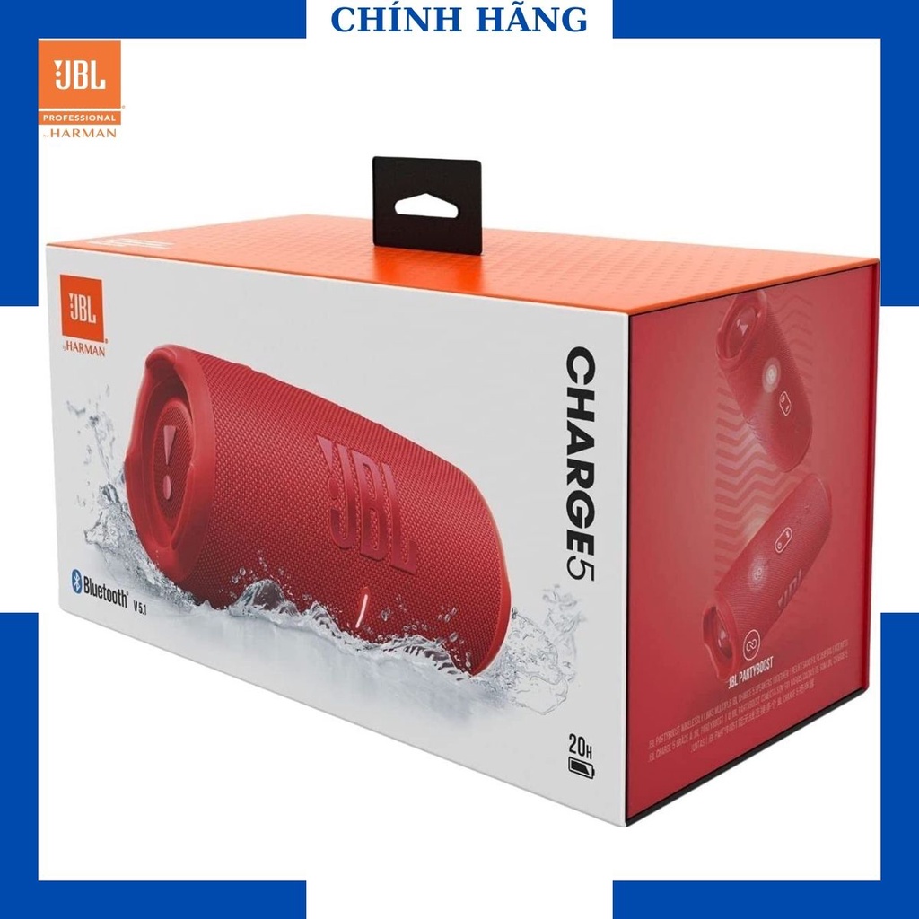 JBL Charge 5 | Loa Bluetooth JBL Charge 5 Chính Hãng Chống Nước IP67