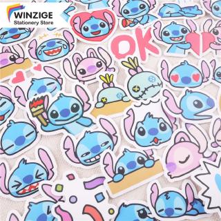Set 40 sticker dễ thương chống thấm nước trang trí nhà/sổ ghi chép