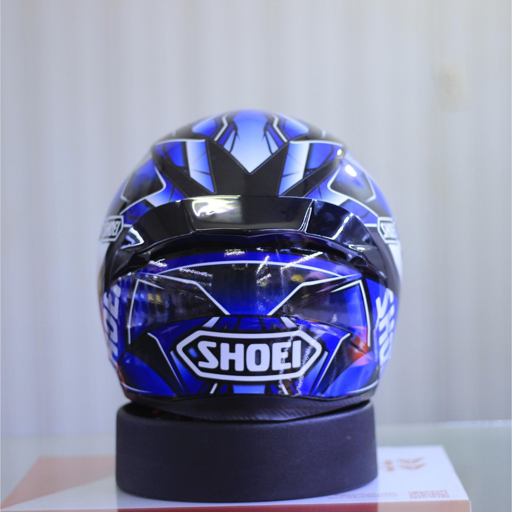 [FREESHIP] MŨ BẢO HIỂM FULLFACE ROC 1 KÍNH - ROYAL M138B LÊN TEM SHOEI XANH GP