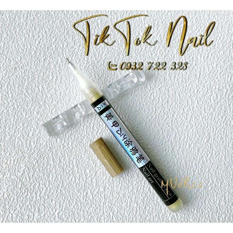 bút vẽ hoa, hình, chữ