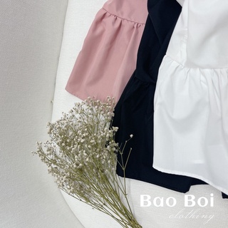 Váy thô trễ vai lưng chun