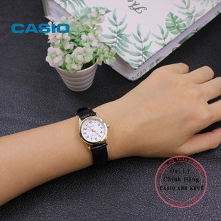 Đồng hồ nữ Casio LTP-V001GL-7BUDF dây da