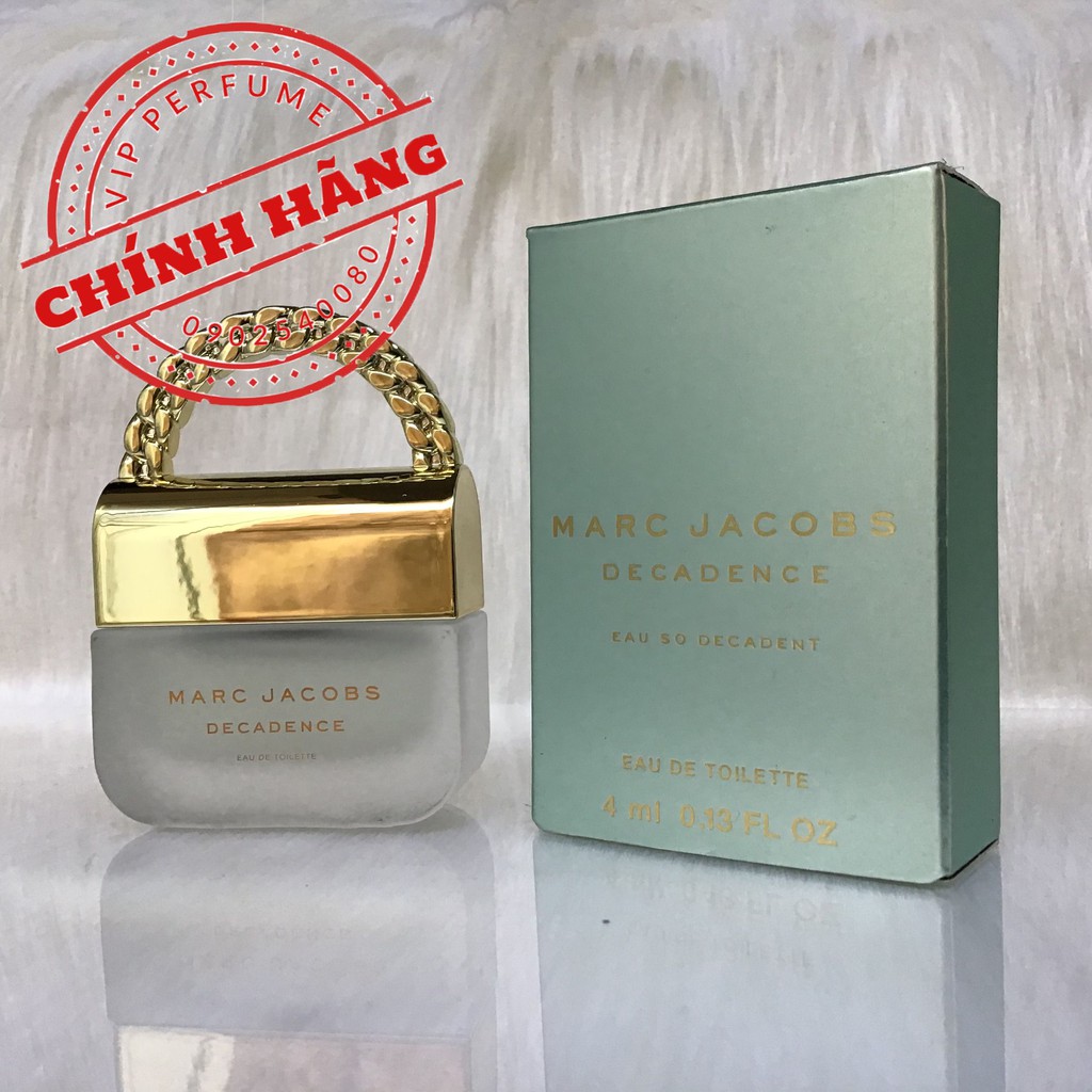 Nước hoa nữ chính hãng Marc Jacobs Decadence Eau So Decadent EDT 4ml